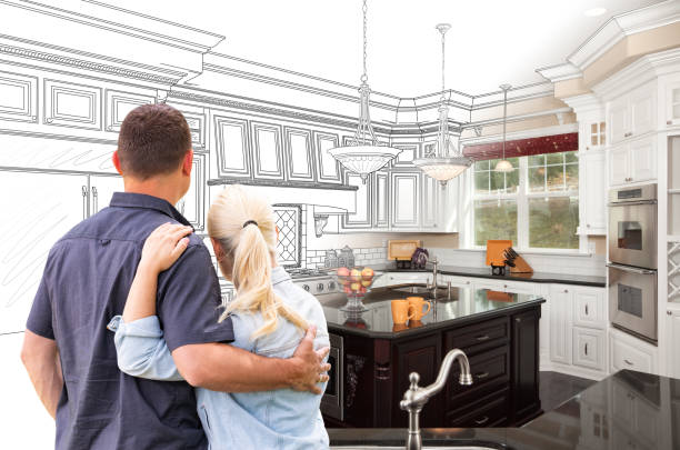 Professional Cabinet Refacing technician working in Rockville, MD